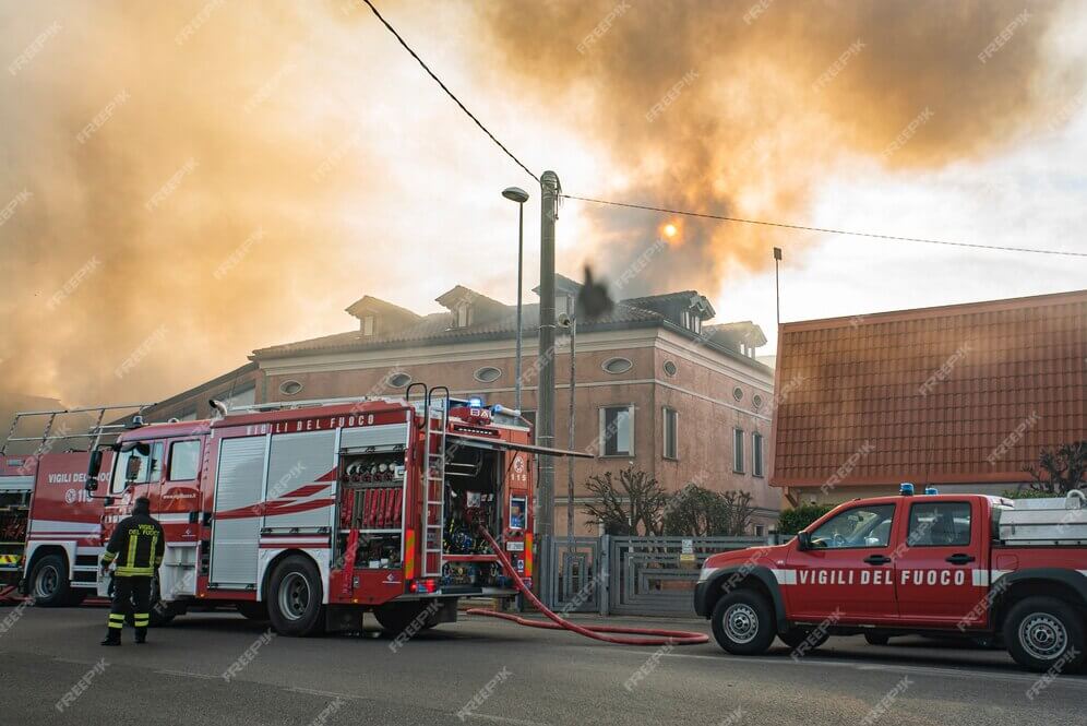 hospital fire